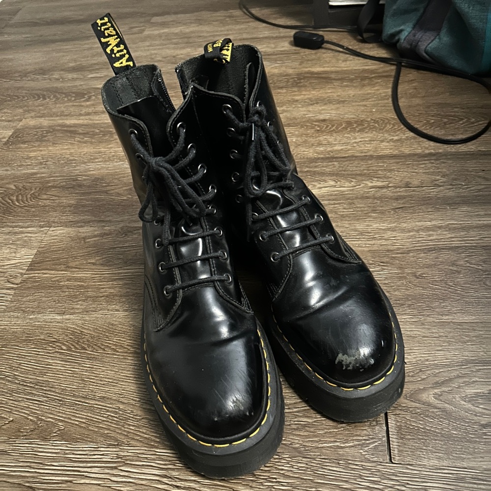 Dr. Martens Black Jadon Platform Men’s Boots